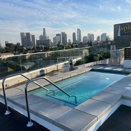 Luxury Downtown Los Angeles Penthouse Condo With Skyline Views-2